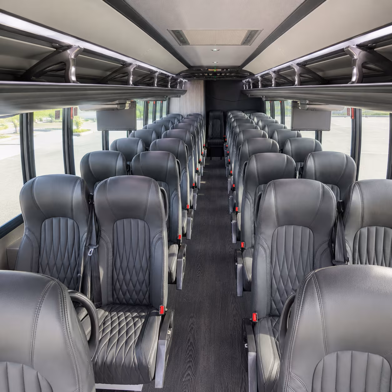 oxford 28 passenger minibus inside