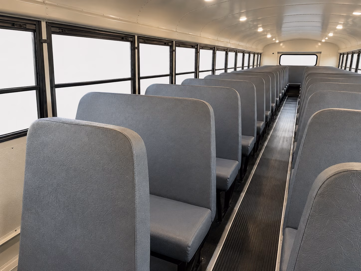 oxford school bus inside