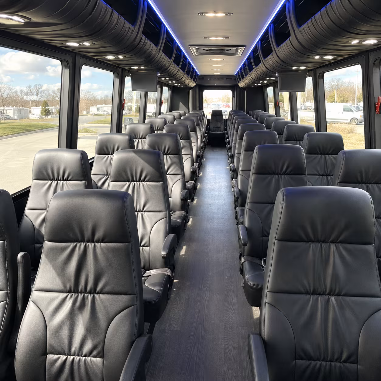 oxford school event transportation onboard seating