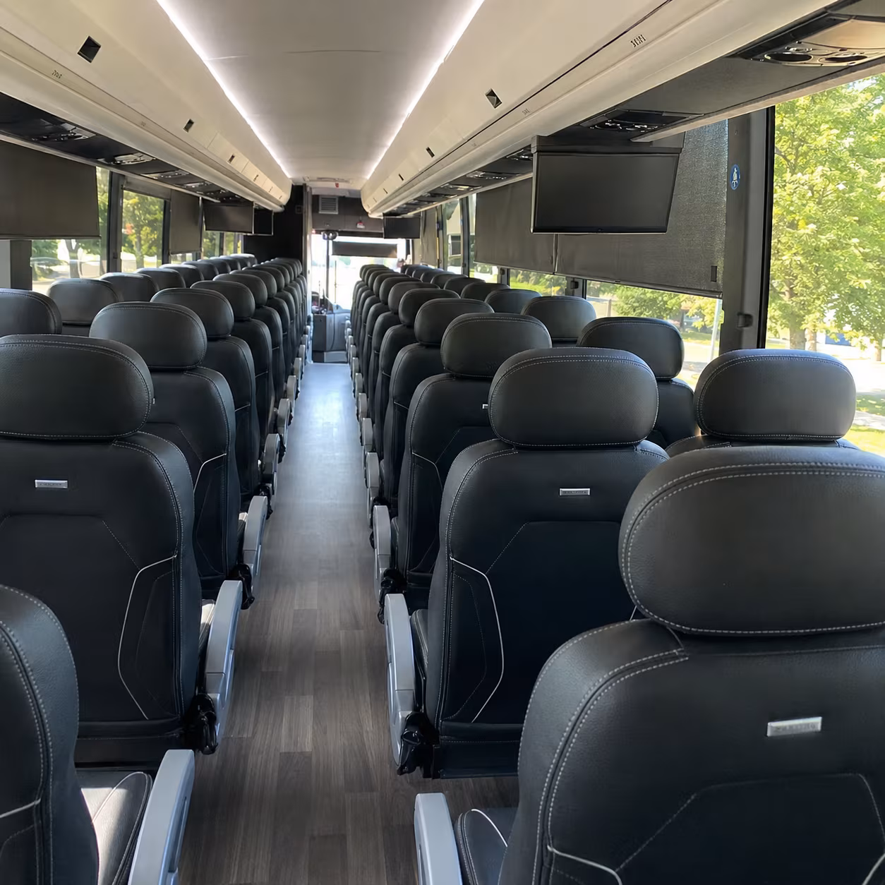 oxford sporting event transportation onboard seating