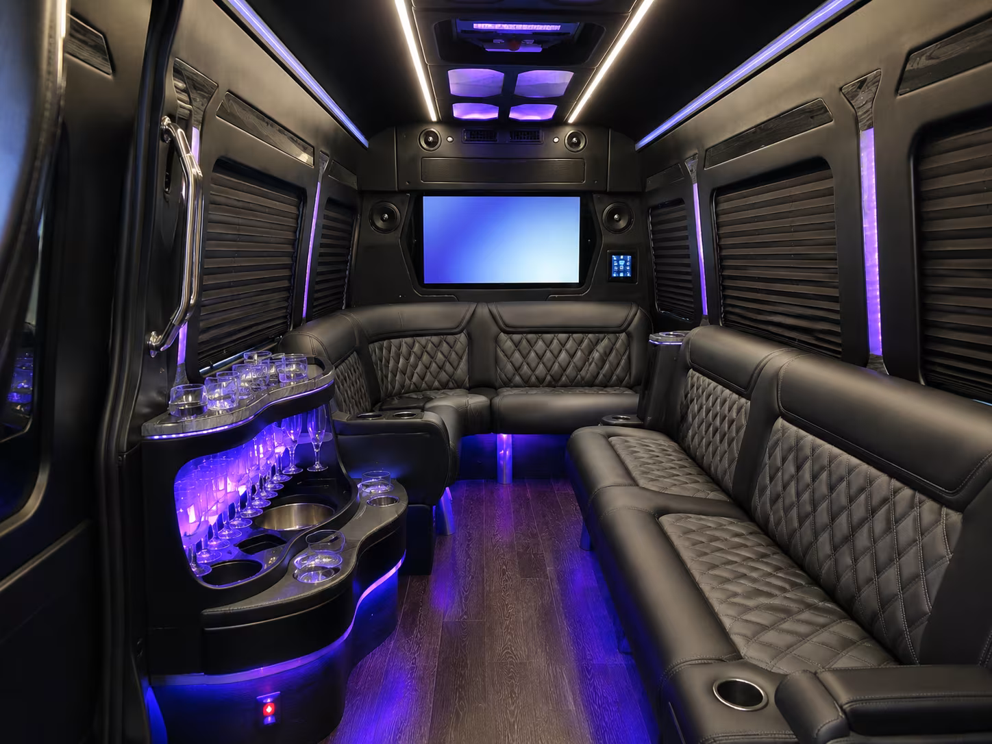 oxford sprinter limousine inside
